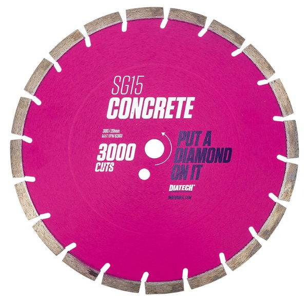 Diatech SG15 Concrete Diamond Blade