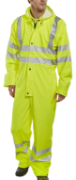 PUC Yellow EN471 Coverall - Waterproof