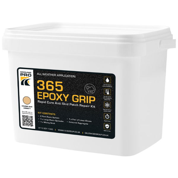 LM00071 Ground Pro 365 Epoxy Grip Kit All Weather Anti-Skid Kit - BUFF