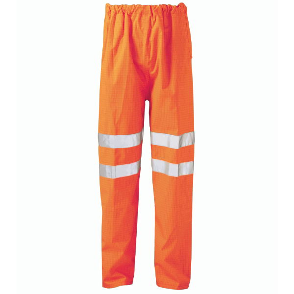 FR Waterproof Trousers RIS - Orange