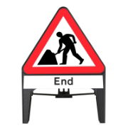 RS00367 Q-Sign Men At Work End 750mm