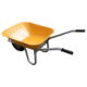 HT02017 Yellow Ultra D-Frame 90 Litre Wheelbarrow