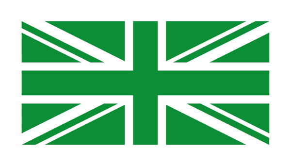 Green Union Jack Image