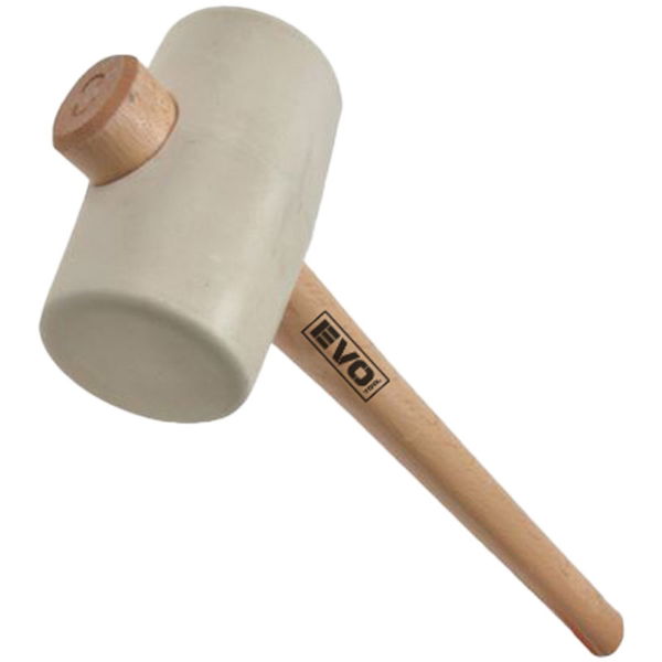 HT00829 EVO Tool Rubber Mallet - White Head