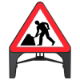 RS00304 Q-Sign Men At Work Sign 750mm