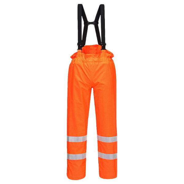 Hi-Vis_Waterproof A/S_FR Bib Brace RIS 3279 Orange