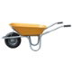 HT02017 Yellow Ultra D-Frame 90 Litre Wheelbarrow