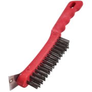 HT02370 Wire Brush c/w Scraper