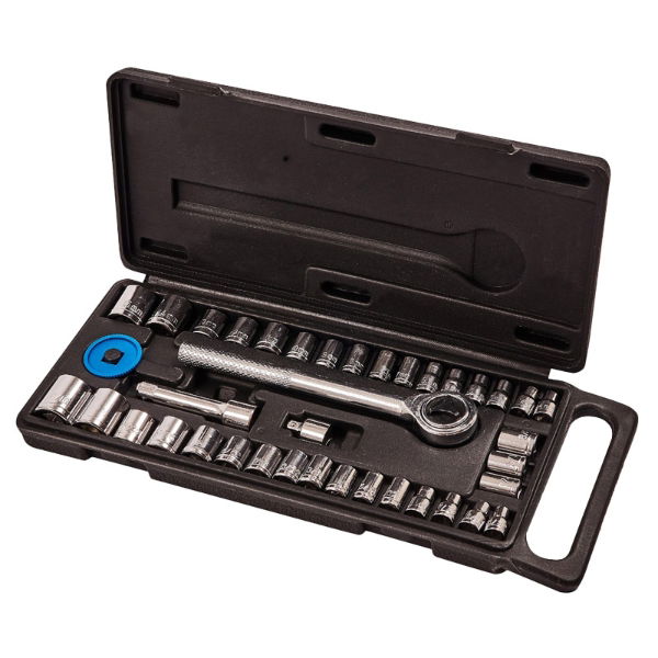 HT02452 Socket Set 1/4" & 3/8" Drive - 40 PCE