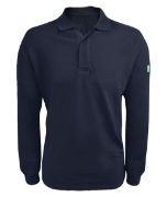 SC00169 FR ARC Long Sleeve Polo Shirt - Navy