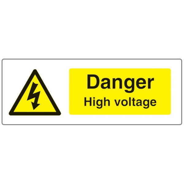 High Voltage Sign