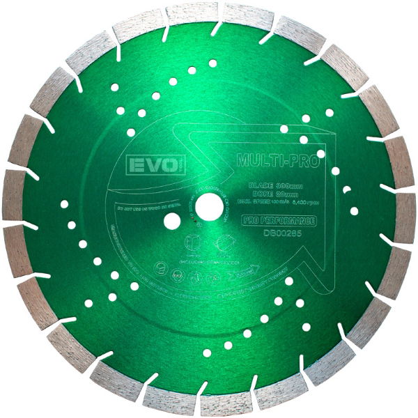 DB00285 EVO TOOL Multi Pro Diamond Blade 300x20mm